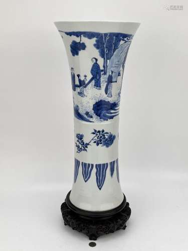 A Chinese Gu-type vase, Ming Dynasty Pr.