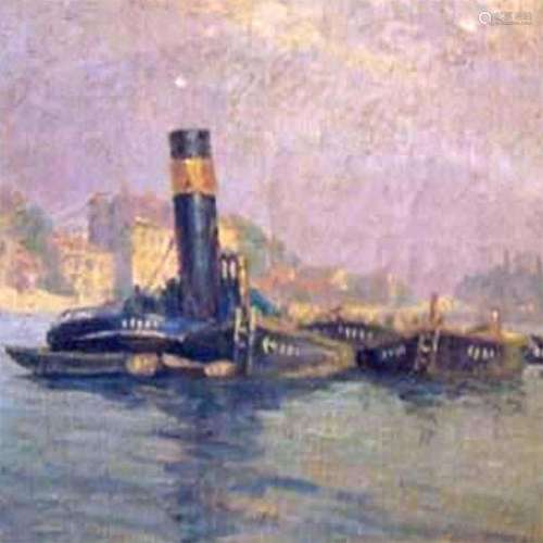 Paint of a Tugboat
