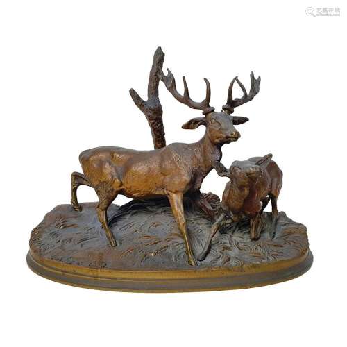 Statue of Deer