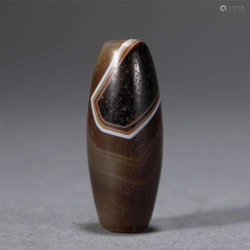 A TIBETAN DZI BEAD