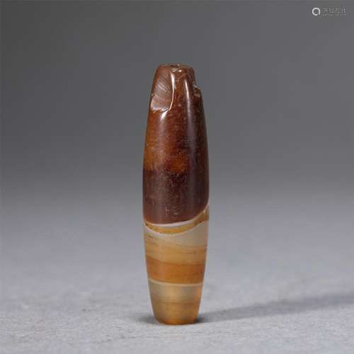 A TIBETAN DZI BEAD