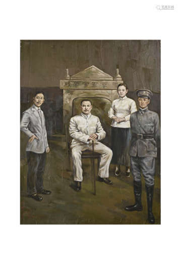 Xu Beihong's boutique (pictured by Mr. Zhongshan) old oil ca...