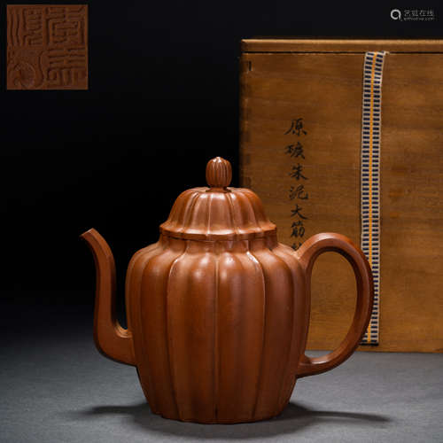 Ji Yishun style purple sand teapot季益順款紫砂壺