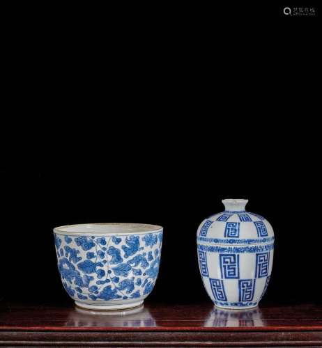 CHINE POUR LE VIETNAM - XIXe siècle    Pot couvert en porcel...