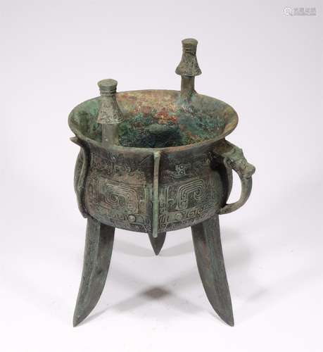 Bronze cauldron