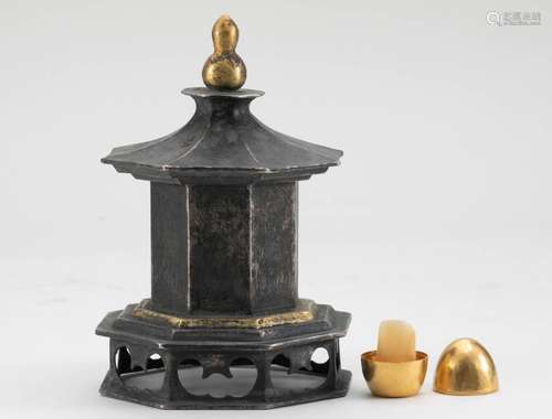 Sterling Silver Pagoda