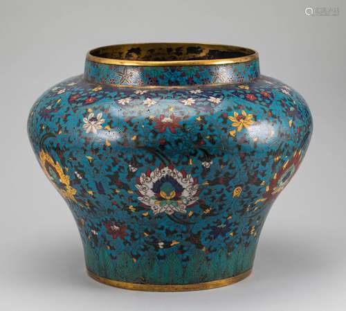 Ming Dynasty Cloisonne Jar