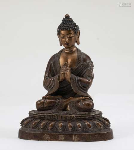 Qing Dynasty Six Grade Buddha Tower Buddha Statue