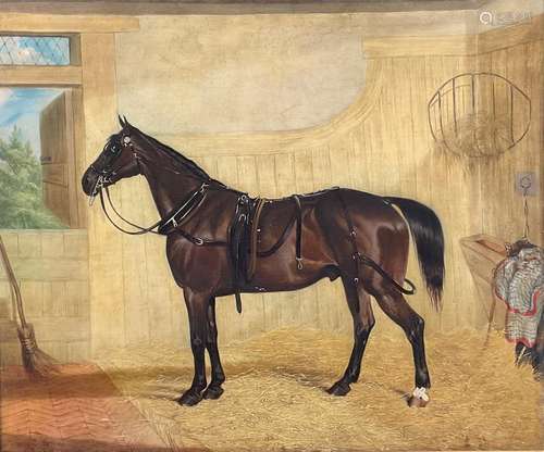 T. W. Wombile, (Victorian school, exhibited 1834-1837) Horse...