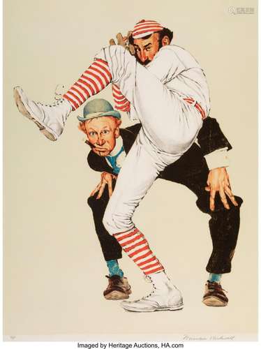 Norman Rockwell (American, 1894-1978) Low and Inside Lithogr...