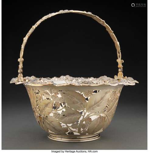 A Tiffany & Co. Silver Fruit Basket, New York, circa 190...