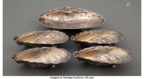 A Set of Four Gorham Mfg. Co. Narragansett Pattern Silver Oy...