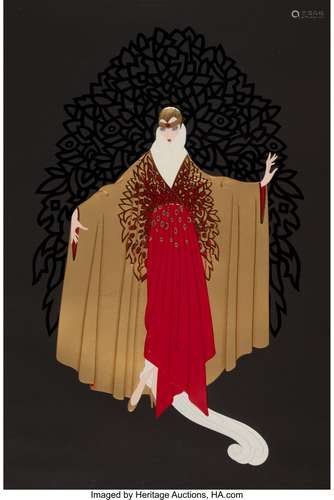 Erté (Romain de Tirtoff) (1892-1990) Place de L\'Opera, 1987...