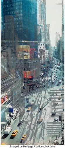 Gottfried Salzmann (German, 1943) Broadway Crossing Digital ...