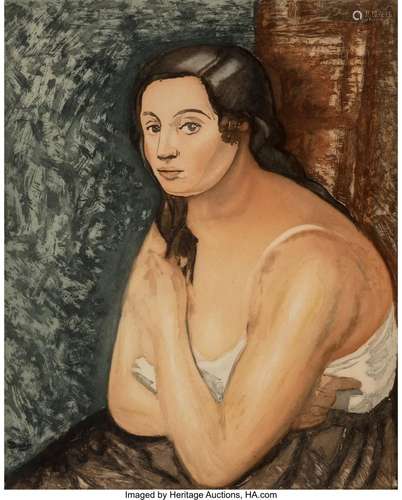 André Derain (French, 1880-1954) Buste de femme, 1922 Engrav...