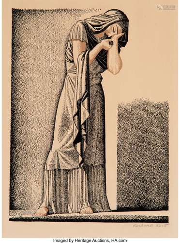 Rockwell Kent (American, 1882-1971) The Rape Of Lucrece, fro...