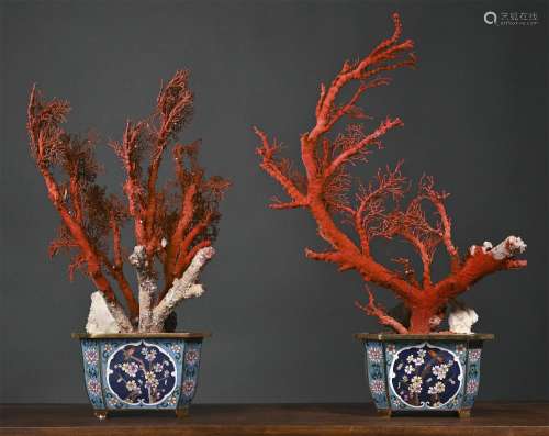 Jingtailan Potted Landscape with Treasures