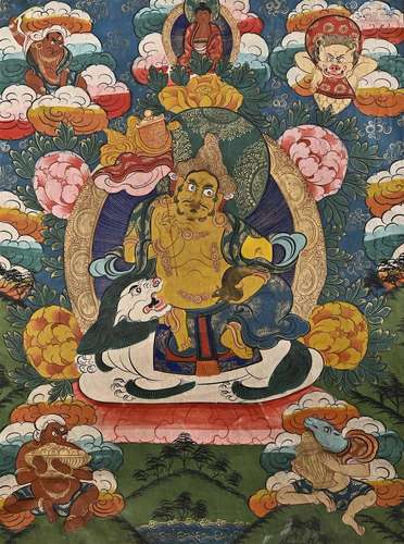 Four arm Bodhisattva Thangka