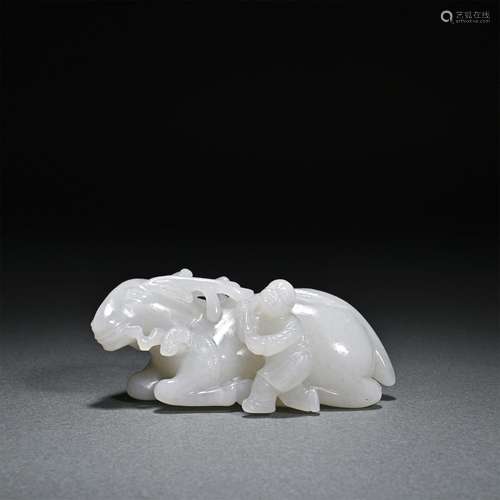 Hetian Jade Beast Ornaments