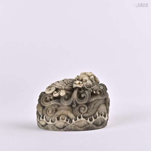 Shoushan Stone Dragon Seal