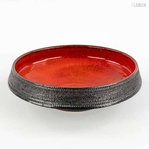 Rogier VANDEWEGHE (1923-2020) 'Bowl with red glaze' for Amph...