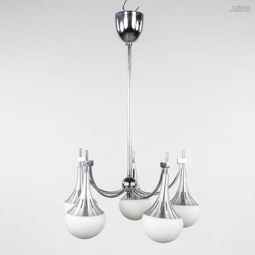 Gaetano SCIOLARI (1927-1994) 'Trumpet' a ceiling lamp. Circa...