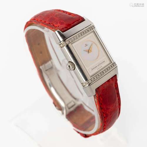 Jaeger Le Coultre, Reverso Duetto a womans wristwatch with 2...