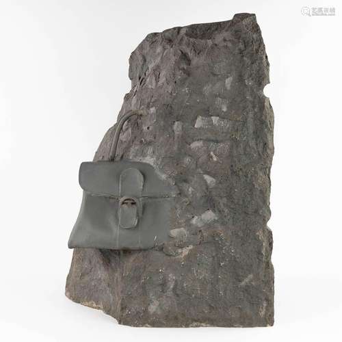 Delvaux 'Brillant' an advertising display, patinated polyest...