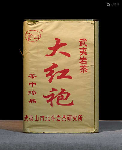 2003年武夷山北斗岩茶研究所出品-特级大红袍一罐