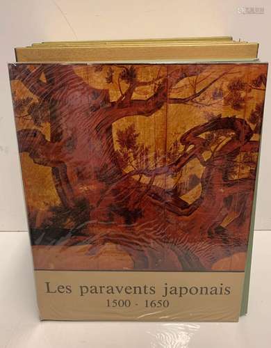 JAPON Ensemble de quatre livres japonais: les paravents japo...