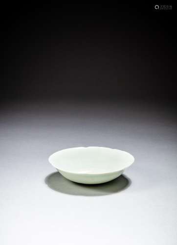 <br />
A Qingbai lobed bowl, Song dynasty | 宋 青白釉葵口淺盌