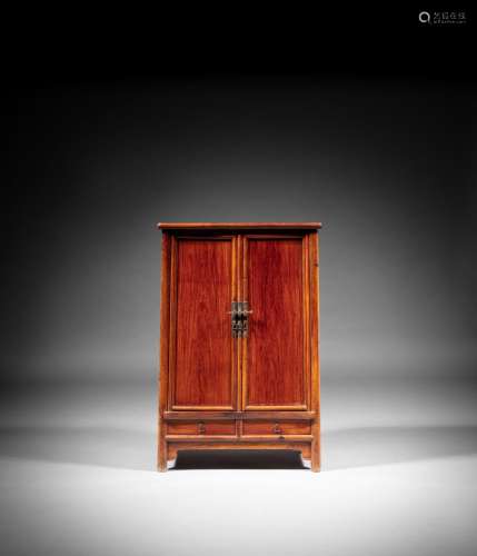 <br />
A huanghuali rounded-corners cabinet, yuanjiao gui, M...