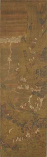 <br />
After Wang Zai (794-856), Qing dynasty, 19th century,...
