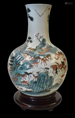 Cina vaso in porcellana dipinta decorato con il    China pai...