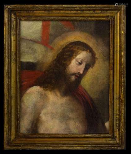 olio su tela raff.Cristo sec.XVII    oil on canvas raff.Cris...