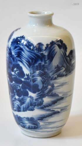 Cina vaso in porcellana bianca e blu    China blue and white...