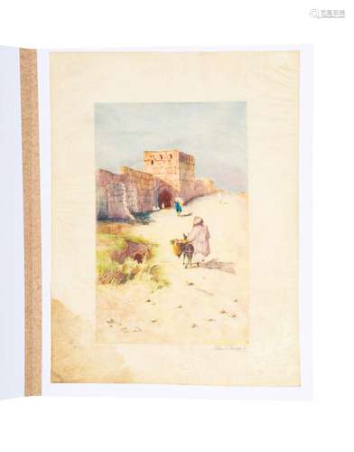 WATERCOLOUR, ORIENTALIST, SIGNED & FRAMED