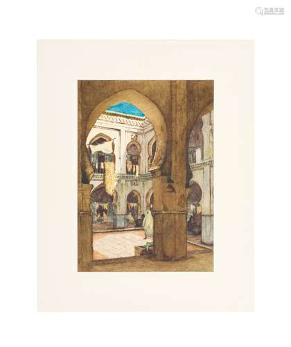 WATERCOLOUR, ORIENTALIST, SIGNED & FRAMED