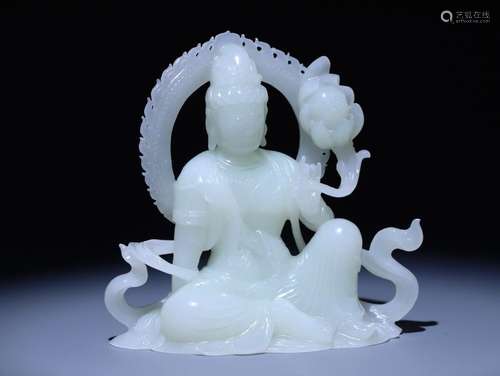 Hetian Jade Guanyin