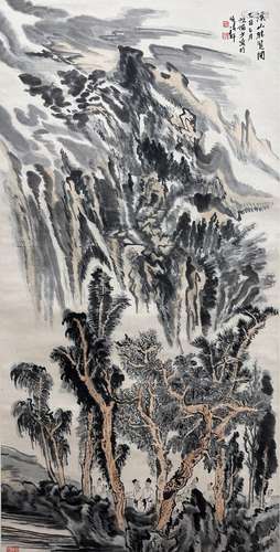 Lu Yanshaolandscape map