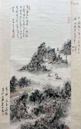 Lin Sanzhilandscape map