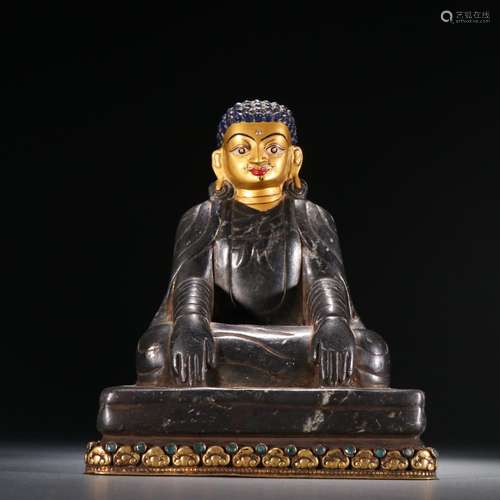 Bronze Gilt Buddha Statue Ornament