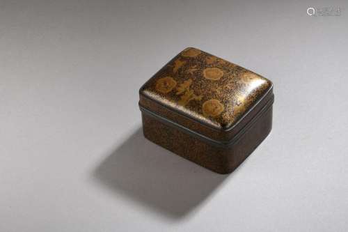 Kogo (boite à encens) en laque Japon, époque d\'Edo (1615-18...