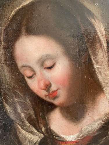 Dans le goût de SASSOFERRATO (1609-1685)
Vierge 
Toile