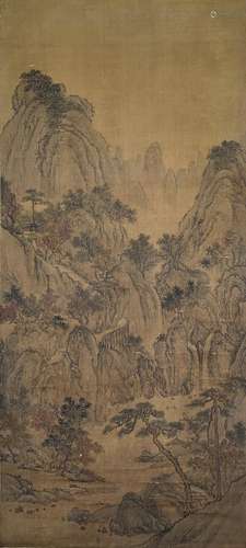 A CHINESE LANDSCAPE PAINTING, ANONYMOUS