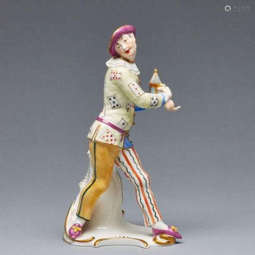 Pierrot mit Laterne - Commedia dell' arte. Nymphenburg a...