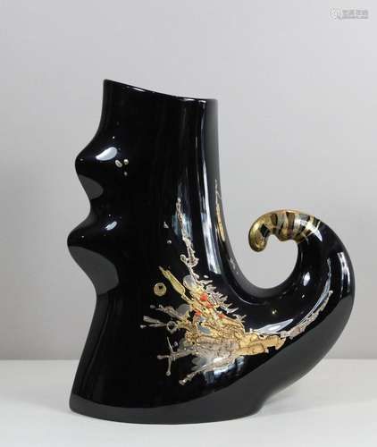 Vase, Rosenthal Studio Line, Porcelaine Noir