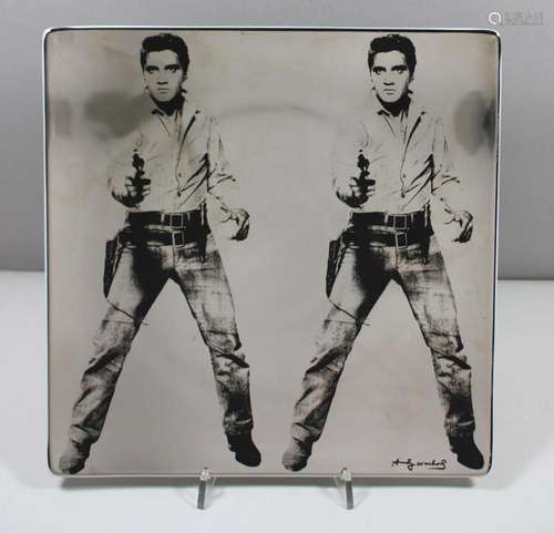 Andy Warhol (amerikanisch, 1928-1987), Elvis Platin, Wandtel...