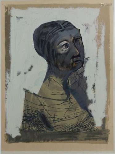 Marino Marini (italienisch, 1901 - 1980), Frauen Porträt