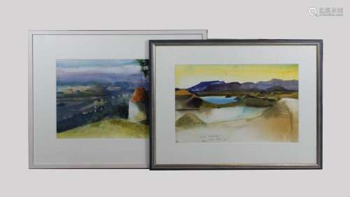 Heinz Hofer (österreichisch, geb. 1956), Paar Landschaften
